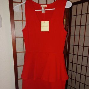 Red Midi Dress
